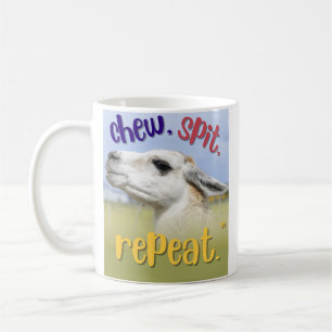 LLAMA QUOTE COFFEE MUG