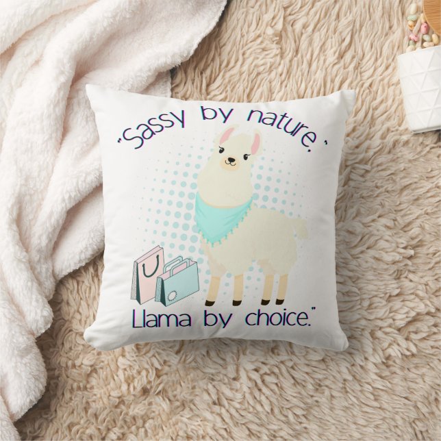 llama quote cushion (Blanket)