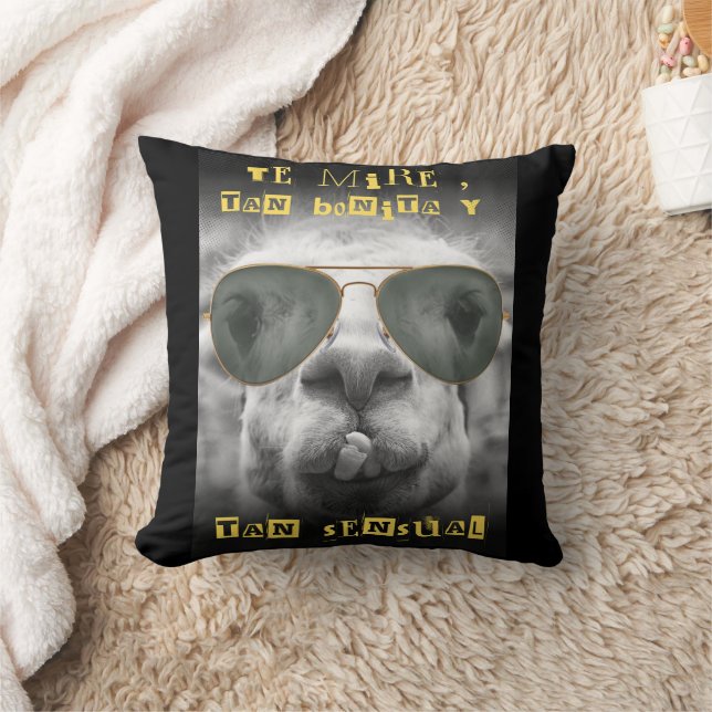 llama quote cushion (Blanket)