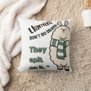 llama quote cushion