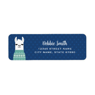 Llama Return Address Labels