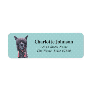 Llama Return Address Labels