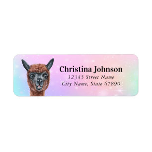 Llama Return Address Labels