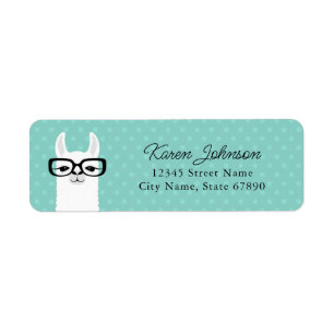 Llama Return Address Labels