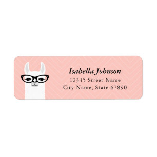 Llama Return Address Labels