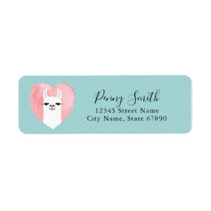 Llama Return Address Labels