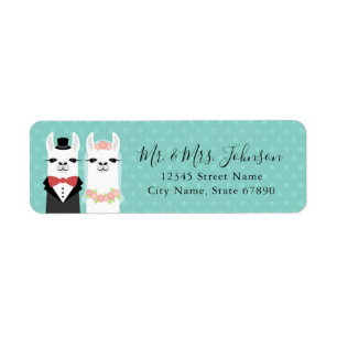 Llama Return Address Labels