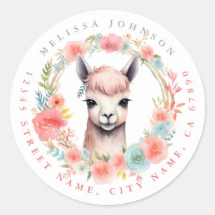 Llama Return Address Labels