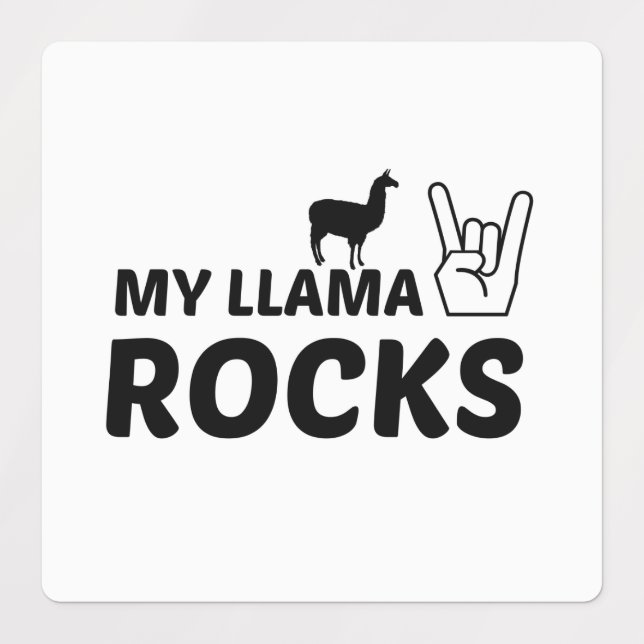 LLAMA ROCKS (Design 1)