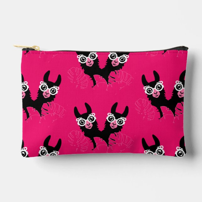 Llama Sisters Accessory Pouch (Front)