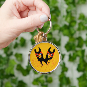 Llama Sisters Key Ring