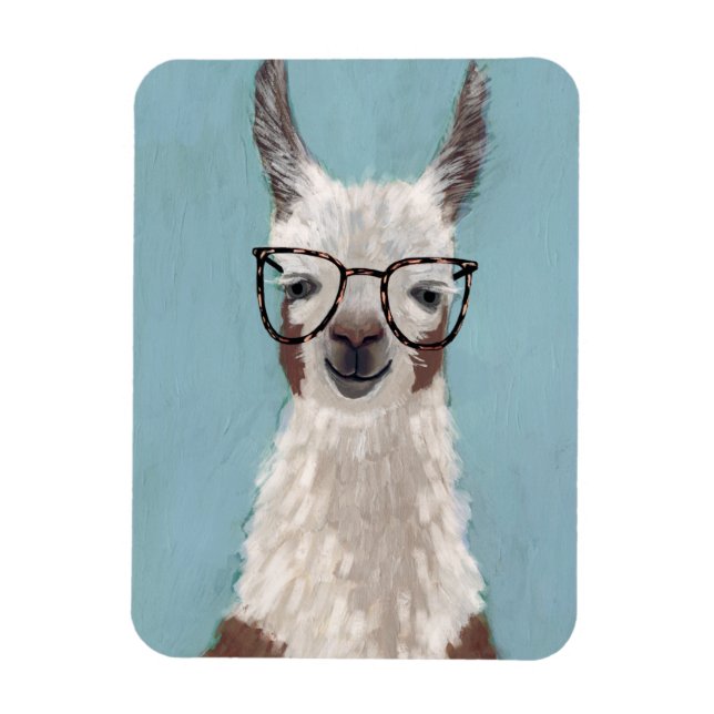 Llama Specs - Oversized Glasses Magnet (Vertical)