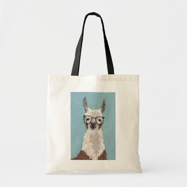 Llama Specs - Oversized Glasses Tote Bag (Front)