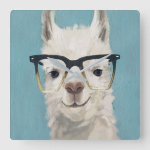 Llama Specs - Square Square Wall Clock