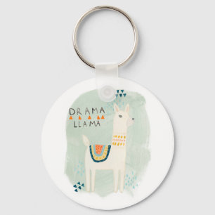 Llama Squad - Drama Llama Key Ring