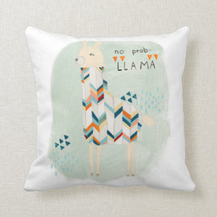 Llama Squad - No Prob-llama Cushion