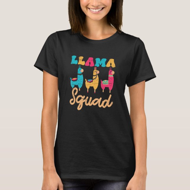 Llama Squad T-Shirt (Front)