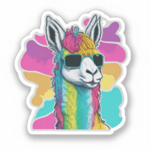 Llama Stickers for Journalling and Scrapbooking