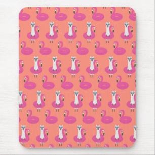 Llama Summer Mouse Pad