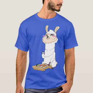 Llama Sushi Kawaii T-Shirt
