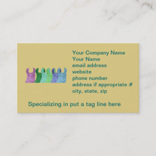 Llama Sweet Pea: The Wise Matriarch Llama Business Card