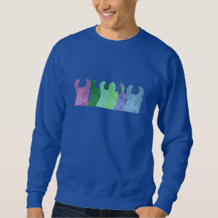 Llama Sweet Pea: The Wise Matriarch Llama Sweatshirt