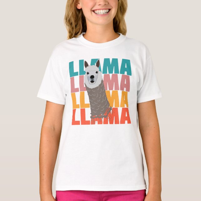 LLAMA. T-Shirt (Front)