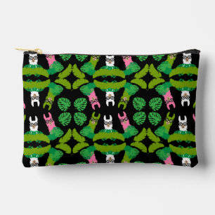 Llama Themed Print Accessory Pouch