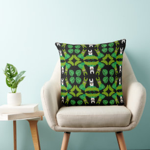 Llama Themed Print Cushion