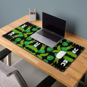 Llama Themed Print Desk Mat