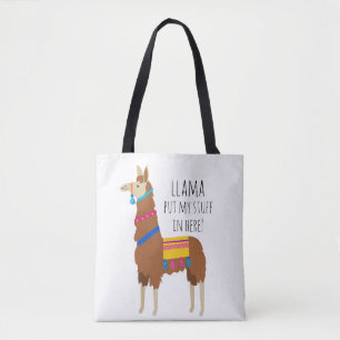 Llama Tote bag