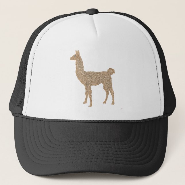 Llama Trucker Hat (Front)