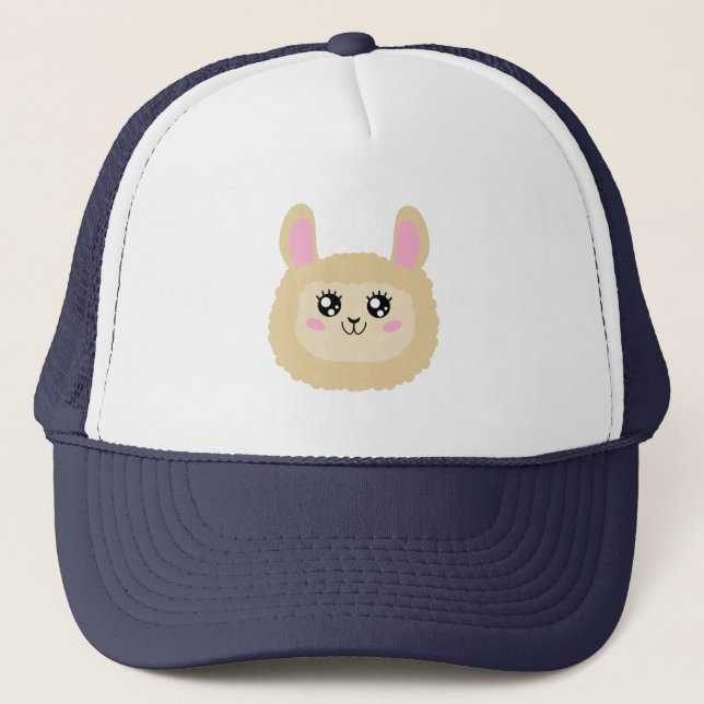 Llama Trucker Hat (Front)