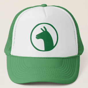 LLAMA Trucker Hat - Green