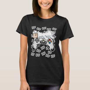 Llama Video Game Noob Oof  Kids Boys Girls T-Shirt