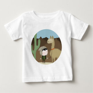 Llama walker baby T-Shirt