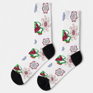Llama winter socks