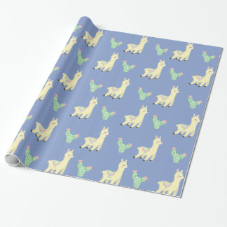 Llama Wrapping Paper