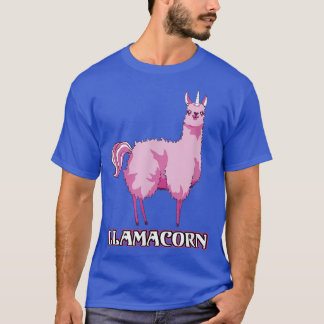Llamacorn Funny Llama Unicorn Mi Fantasy Cute Gir T-Shirt