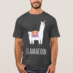 Llamacorn Llama and Unicorn T-Shirt