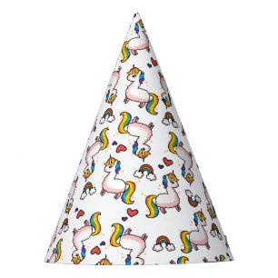 Llamacorn Madness Party Hat