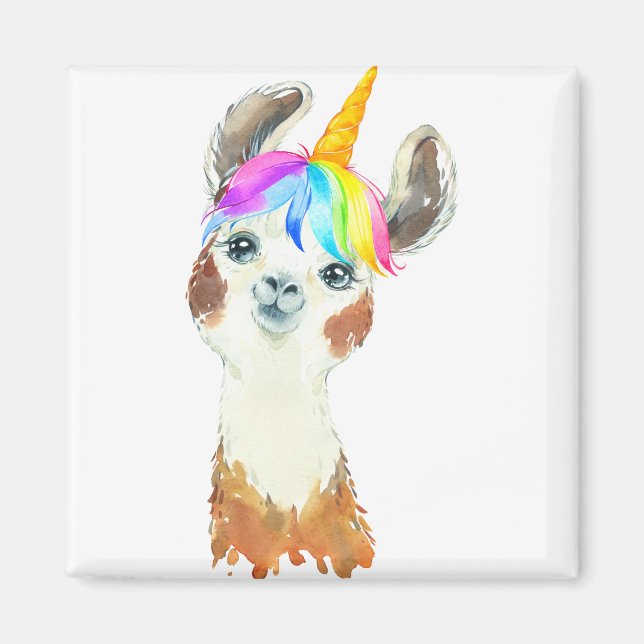 Llamacorn Magnet (Front)