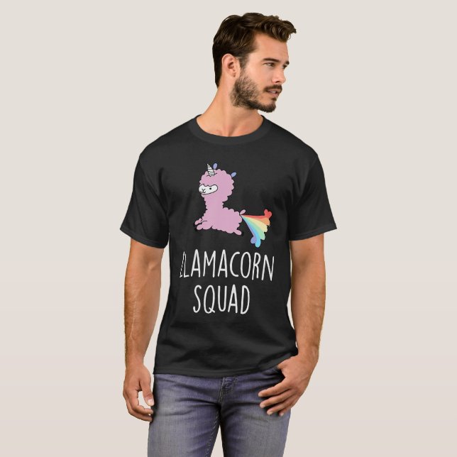 Llamacorn Squad T-Shirt (Front Full)