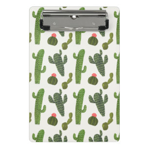 Llamarama Collection   Cute Cactus Mini Clipboard