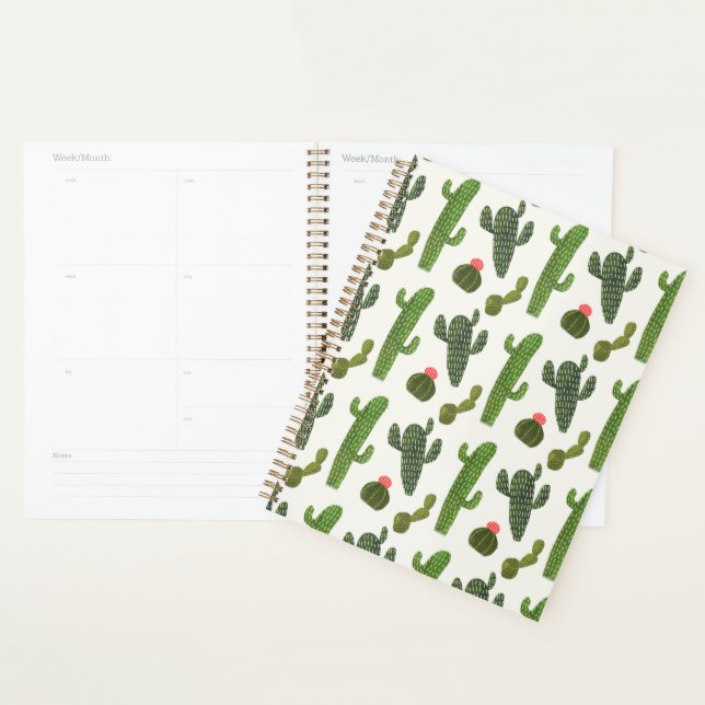 Llamarama Collection | Cute Cactus Planner (Display)