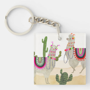 Llamarama Collection   Cute Lllamas Key Ring