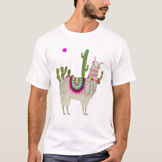 Llamarama Collection | Cute Lllamas T-Shirt (Front)