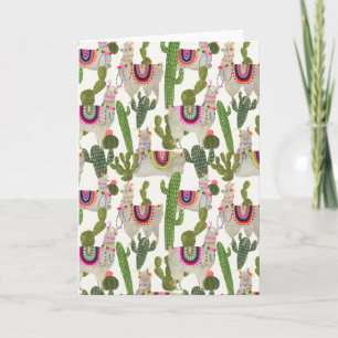 Llamarama Collection Pattern Card