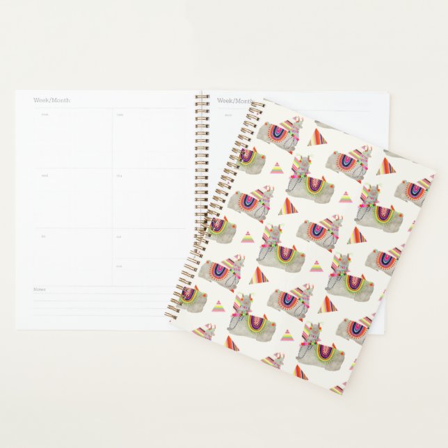Llamarama Collection Pattern II Planner (Display)