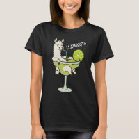 Llamarita Llama in a Margarita Glass